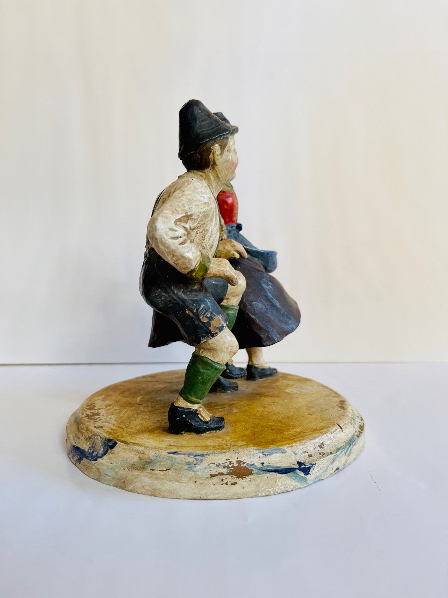 Couple Of Tyrolean Dancers - Popular Art-photo-2